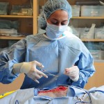 Dr. Vinayak in surgery