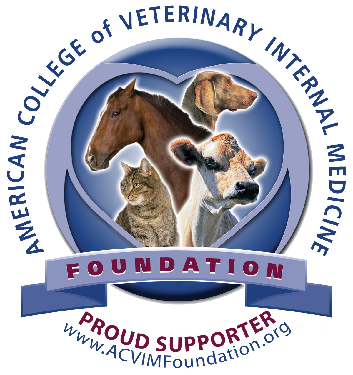 Proud Supporter ACVIMF Logo